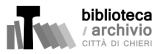 Logo footer Biblioteca Chieri