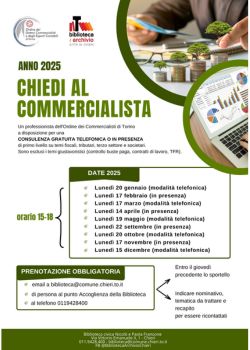 Chiedi al commercialista!
