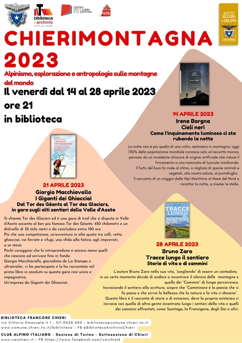 ChieriMontagna 2023: Tracce lungo il sentiero 