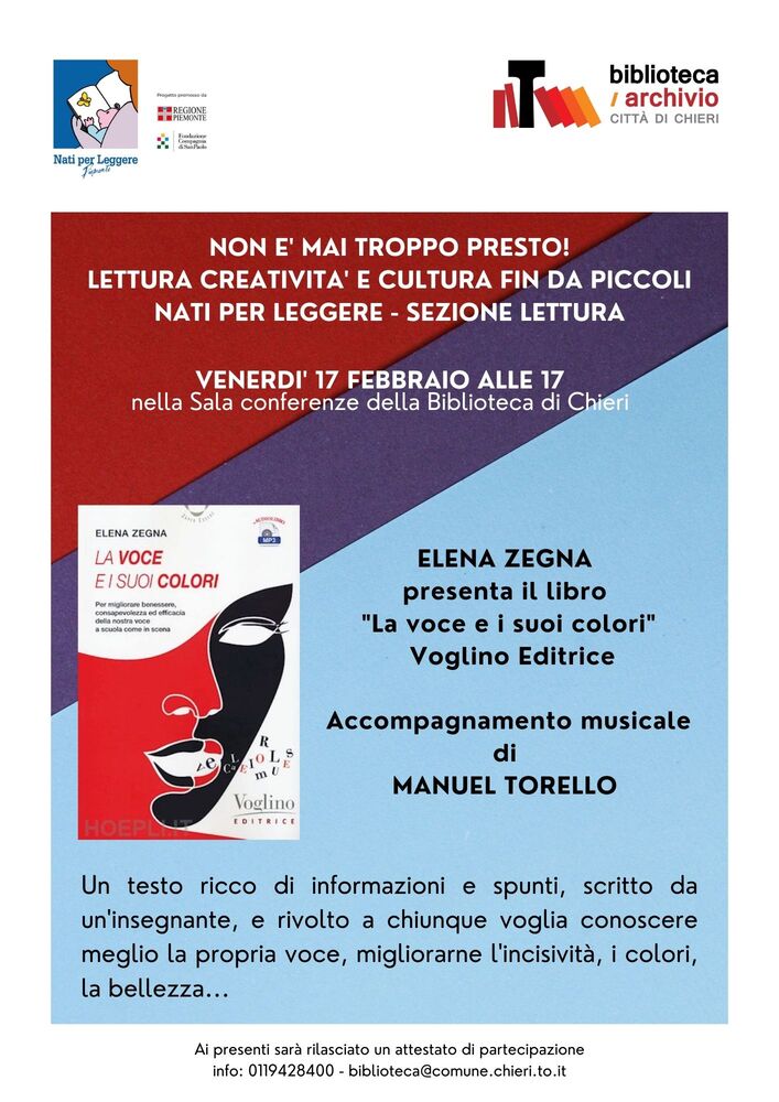La voce e i suoi colori